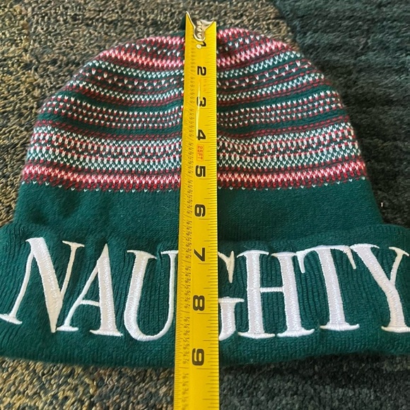 Naughty Naughty Naughty beanie -  #holidayvibes - Picture 4 of 5